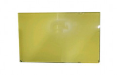 Saint Gobain Yellow Lacquered Glass, Thickness: 5 Mm
