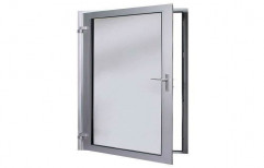 Silver Aluminium Door