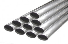 Silver Solid Stainless Steel Pipe