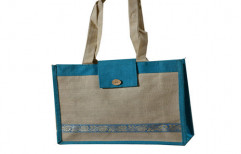 Simple Long Patti Jute Bags by Himanshu Jute Fab