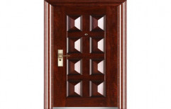 Standard Brown Steel Door, Single, Thickness: 4 Mm