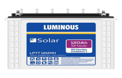 Tall Tubular Luminous Solar Panel Battery, Capacity: 120 Ah, Model Name/Number: LPTT12120H