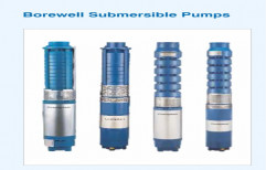 Three Phase V4 / V6 / V8 Crompton Borewell Submersible Pump Set
