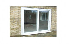 Toughened Glass Rectangular UPVC Sliding Door, 4 - 7 Mm