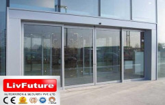 Transparent Glass Automatic Doors for Office