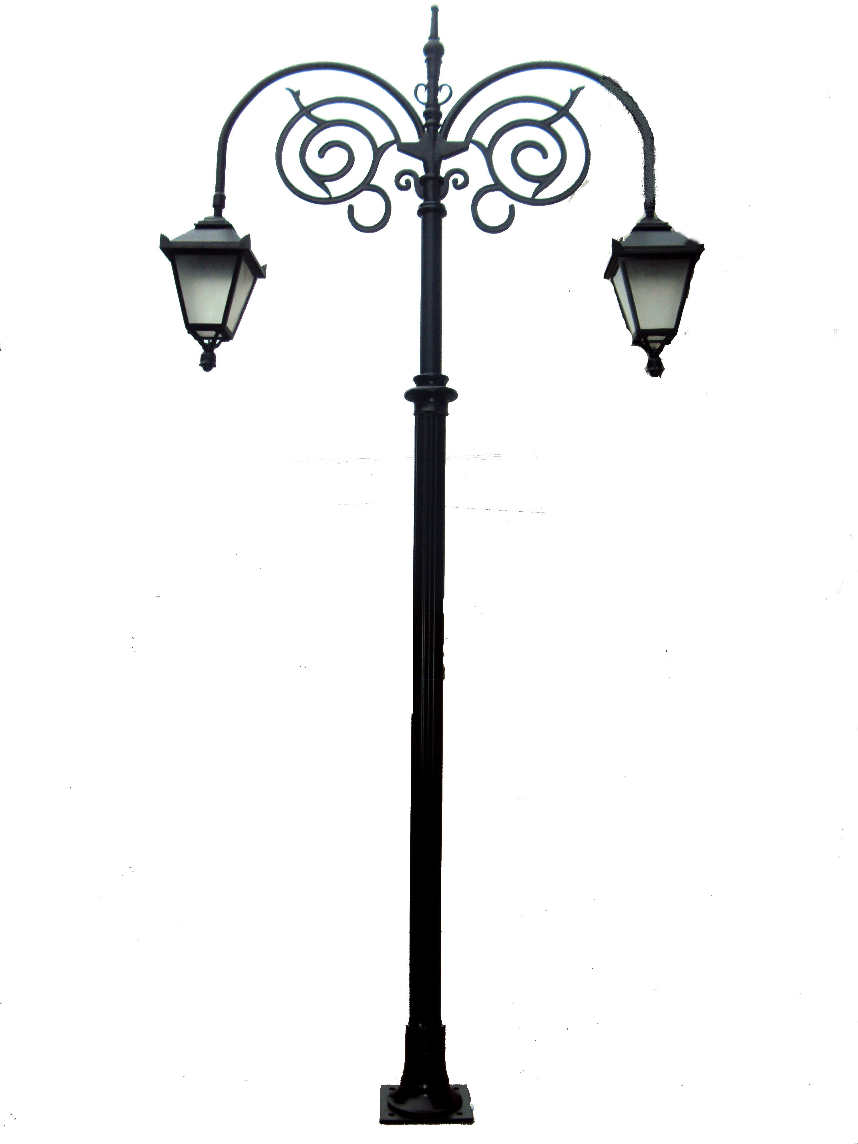 ornamental light pole