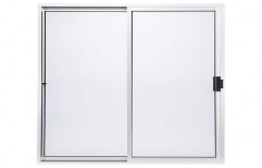 White Aluminium Aluminum Sliding Door, for Office