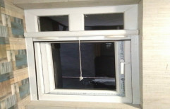 White Modern Casement Window for Toilet, Size/Dimension: 2 * 3