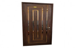 Wooden Brown Exterior Door