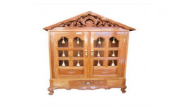 Wooden Pooja Cabinet