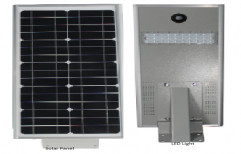 25 W DC Aluminium Integrated Solar LED Street Light, IP Rating: 66