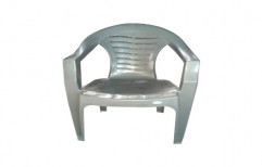 Alfa Grey Plastic Outdoor Chair