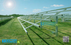 Aluminum & GI Solar Panel Mounting Structure, Shape: C Channel, Flat, Round
