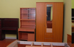 Annapurna 2 Doors Wooden Wardrobe, For home and office, With Locker