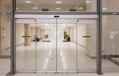 Automatic Glass Sliding Door, For Office,Mall Etc, Thickness: 5 To 25mm