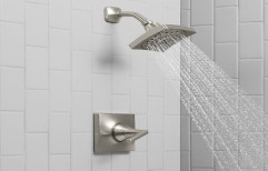 Brass Square Bathroom Rain Shower
