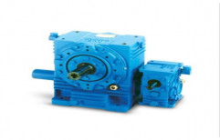Brass Worm Double Reduction Gearbox, For Industrial