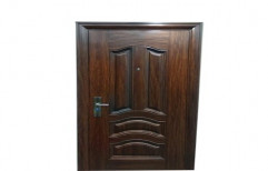 Brown Paint Coated Single Steel Door