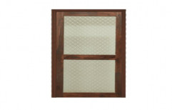 Brown Polished Wooden Wire Mesh Doors