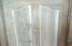 Brown Wooden Kitchen Door