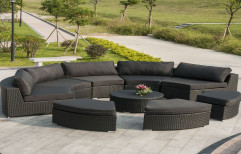Clase Furnitures Rattan Outdoor Patio Sofa Set, For Home