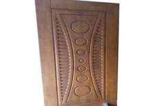 Designer Teak Wood Door, Size: 6 Feet X 2.5 Feet