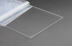 Ecotop Plain Transparent PVC Sheet, Thickness: 0.50 mm, Size: 6x3 Sq Ft