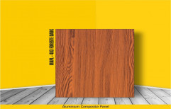 Foreste Dark Wooden Aluminium Composite Panel HPL-403