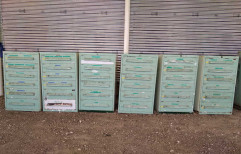 Grey Green Used Imported Storage Industrial Drawer, Size/Dimension: 28" x 28" x 5'