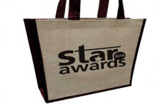 Printed Jute Shopping Bag For Promotion, Capacity: 5 kg