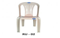 Kings Standard White Plastic Chair