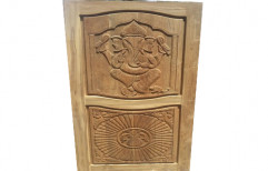 Krishna Overseas Wood Exterior Teak Wooden Flush Door