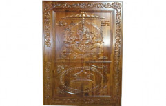 Krishna Overseas Wood Printed Wooden Entrance Door
