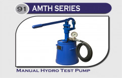 Manual Hydraulic Test Pump AMTH - 211, Max Flow Rate: 20 Ml