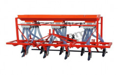 Mild Steel Agrimate Agriculture SDM 08 Seed Drill Machine