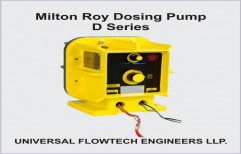 Milton Roy Electronic Dosing Pump E Series, Electric, Max Flow Rate: 12 LPH