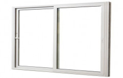 Modern White Aluminium Sliding Window, 2