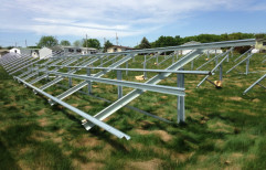 Modular Ground Mounted Solar Panel Structure