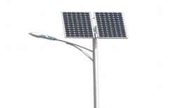 MS Solar Lighting Pole, Thickness: 10mm