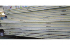 Plain White PUF Sandwich Wall Panel, Thickness: 30 mm To 150 mm
