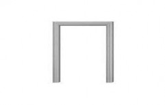 Rectangular Gray RCC Door Frame