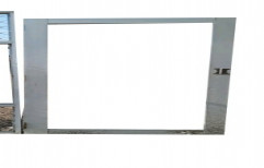 Rectangular Silver Stainless Steel Door Frames