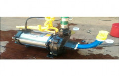 Single Phase AC Powered Open Well Horizontal Submersible Pump