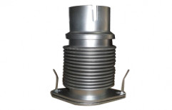 Stainless Steel Bellow Expansion Joint, For Pneumatic Connections, Thread Size: Standard