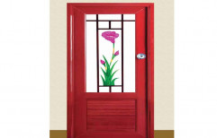 Standard Hinged FRP Decorative Door, Thickness: 20-30 Mm