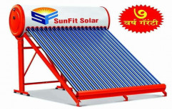 Sunfit Solar Flat Plate Collector (FPC) Solar Water Heater, Warranty: 7 Years, Capacity: 100 Lpd