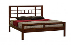 TEAKWOOD TEAK WOOD Wooden Bed Cot, Size: 6 X 6 1/2