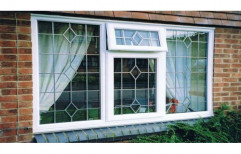 White Sliding Window, Glass Thickness: 1-5 Mm