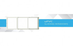 Windoor Plain Designer UPVC Sliding Window, Glass Thickness: 5 - 8 Mm
