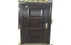 Wooden Finish Brown Interior Single Steel Door, Size/Dimension: 81x38 inches